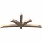 Ekena Millwork Davenport Smooth Timber Gable Bracket, Douglas Fir, 96"W x 40"H x 5 1/2"D x 5 1/2"F, 10/12 Pitch GBW096X40X0606DAV00SDF - alternate 5